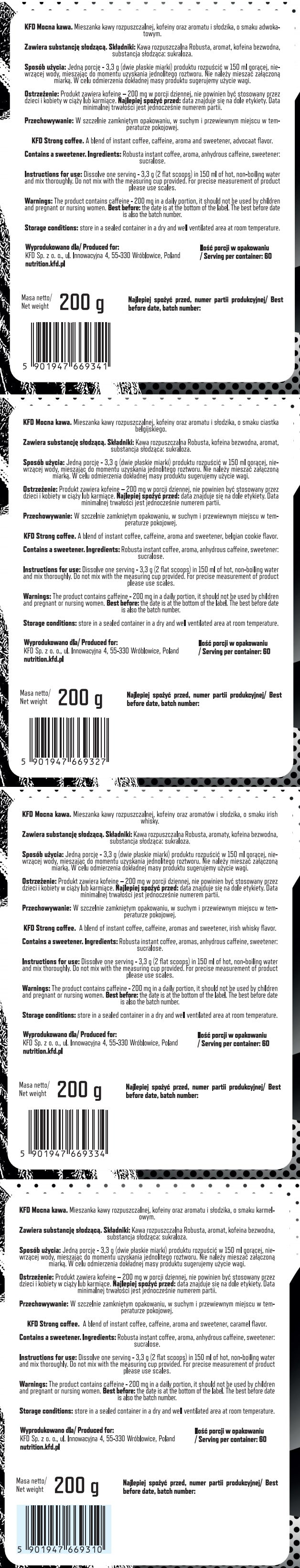 Erős kávé/instant kávé - 0,2