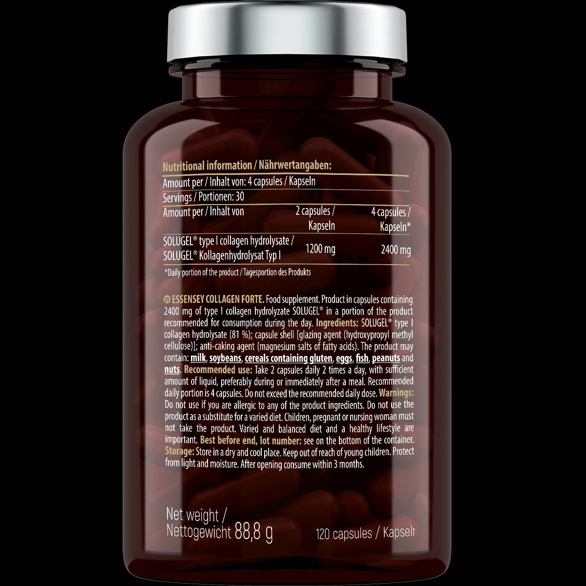 Collagen Forte 600 mg - 120 kapszula