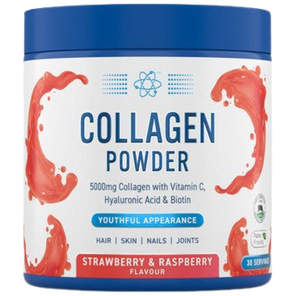 Kollagén por | hialuronsavval & C-vitamin - 165 gramm