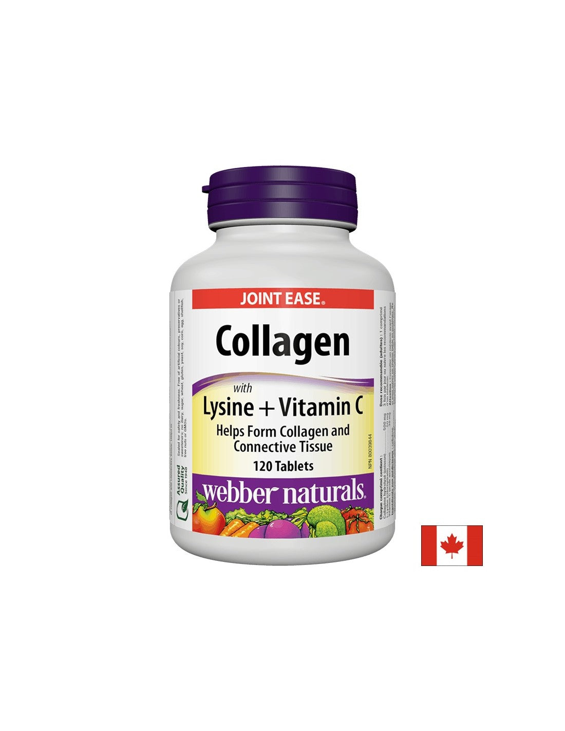 Kollagén lizinnel + C-vitamin/ Kollagén 500 mg lizinnel és C-vitaminnal x 120 tabletta