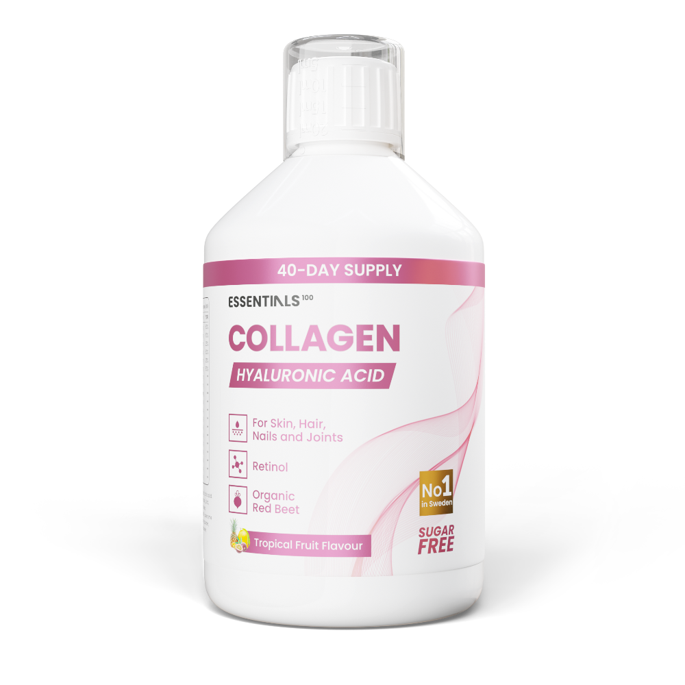 Collagen with Retinol, Hyaluronic, CoQ10 - (20/40 doses, 500 ml) - Nutra Best Europe