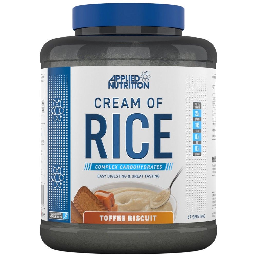Cream of Rice | Easy Digesting & Great Tasting Complex Carbohydrates - 2000 grams - Nutra Best Europe