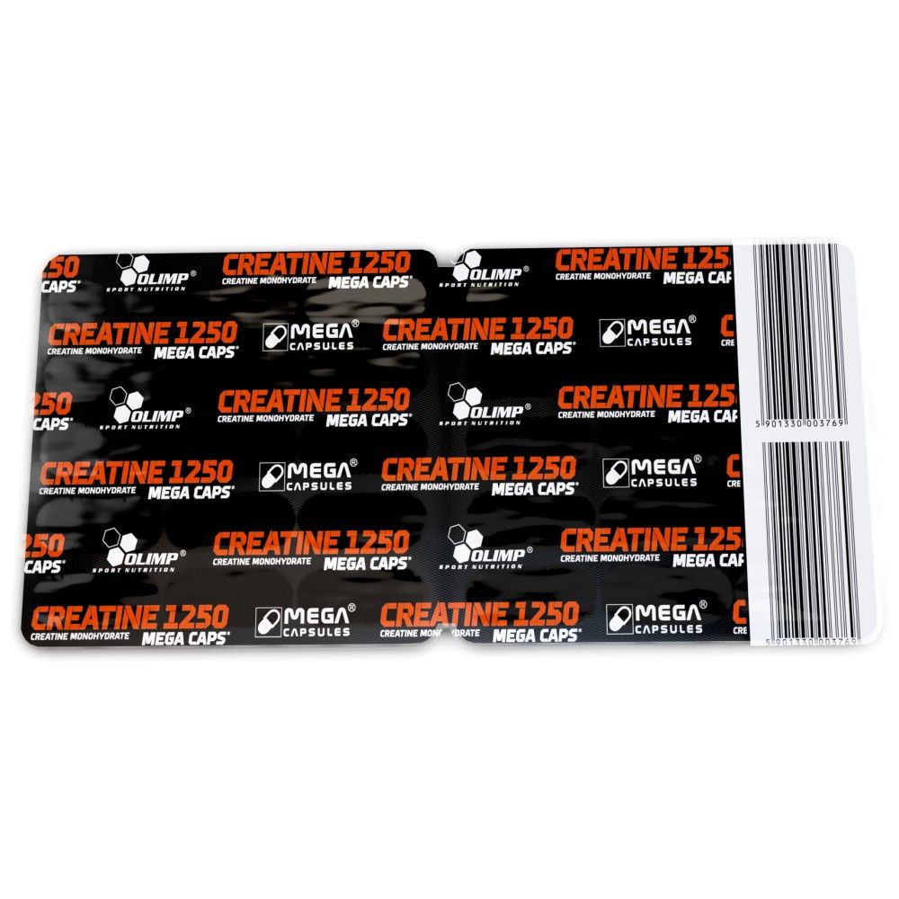 Creatine Mega Caps 1250 - 30 kapszula