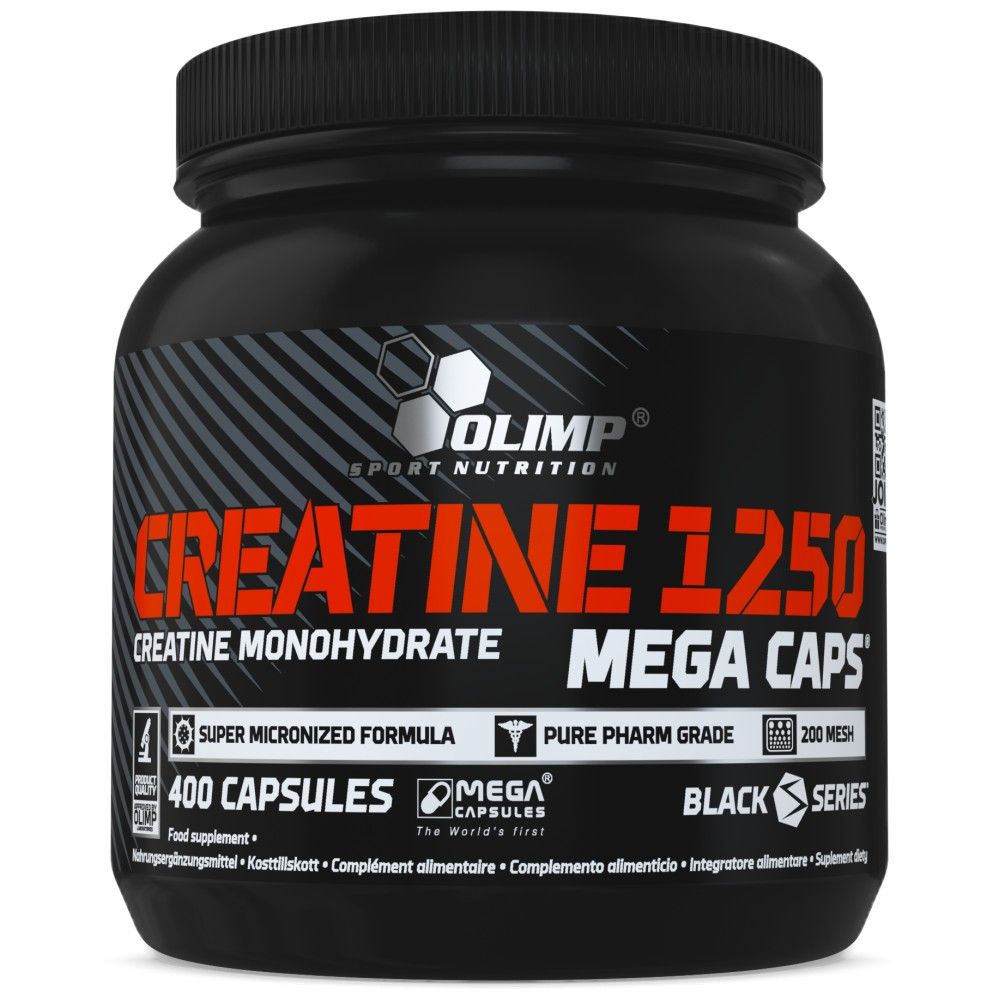 Creatine Mega Caps 1250 - 400 kapszula