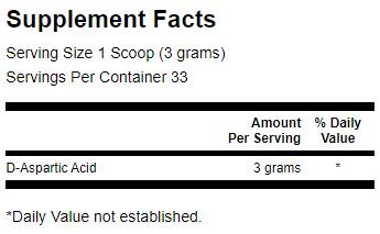 D-aszparaginsav 100 gramm