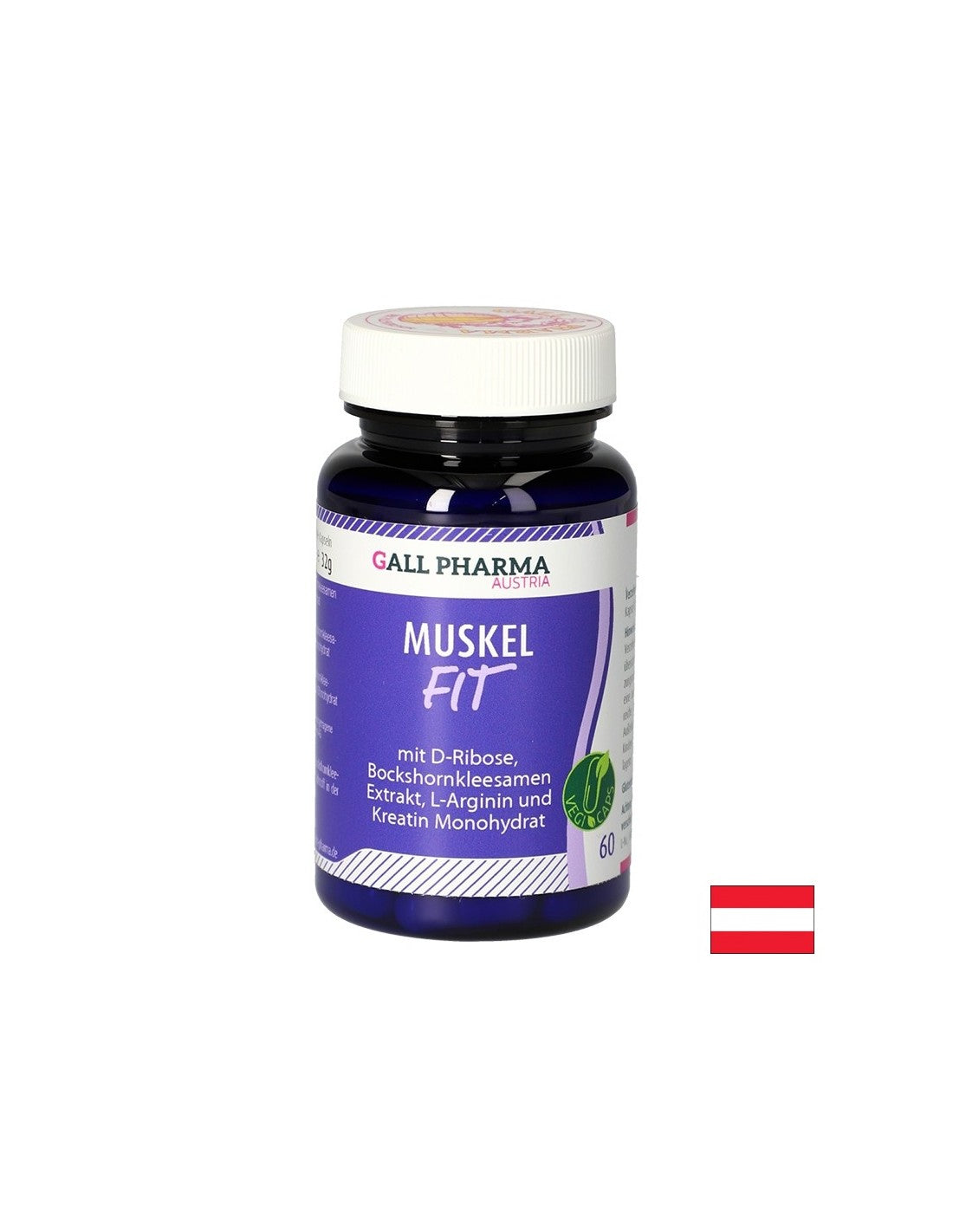 Izomformula D-ribózzal, görögszéna, L-arginin és kreatin tartalommal, 60 kapszula