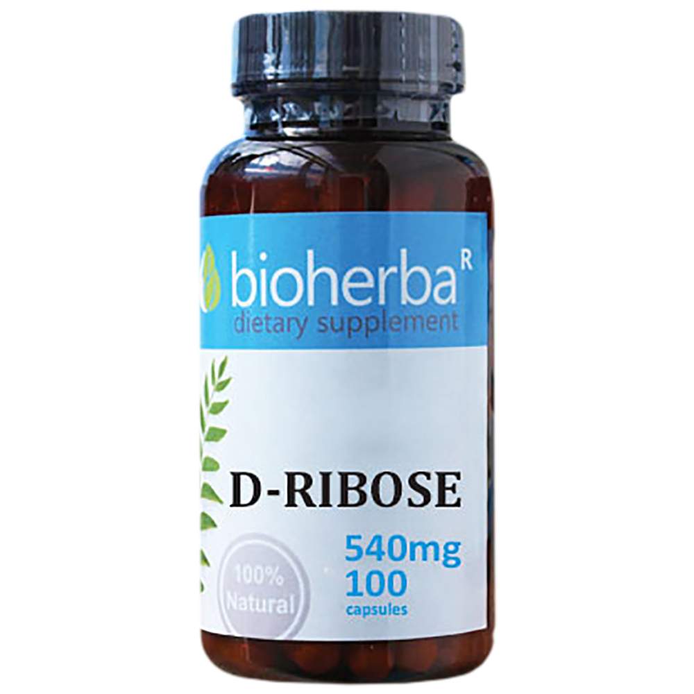 D-Ribose 540 mg - 100 kapszula