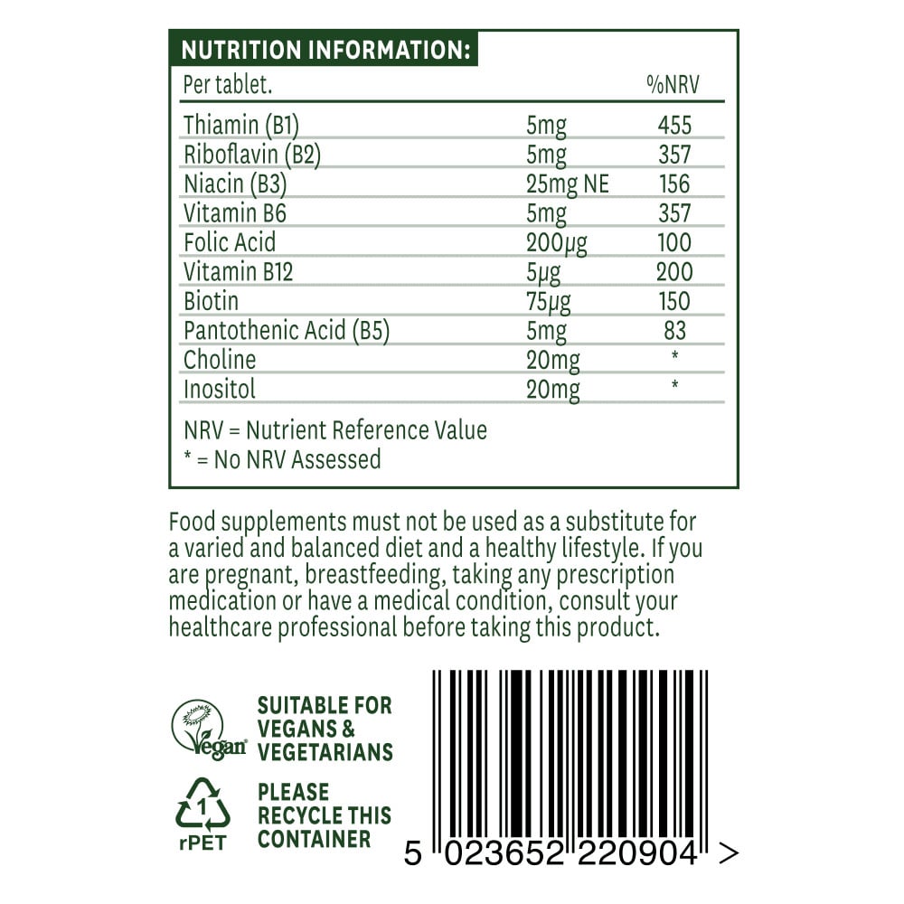 Vitamin B Complex (Vitamin B Complex) 90 tabletta NaturesAid