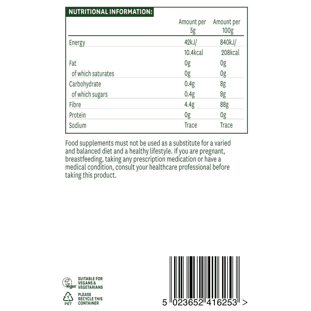 Inulin por (Inulin Powder) 250g NaturesAid