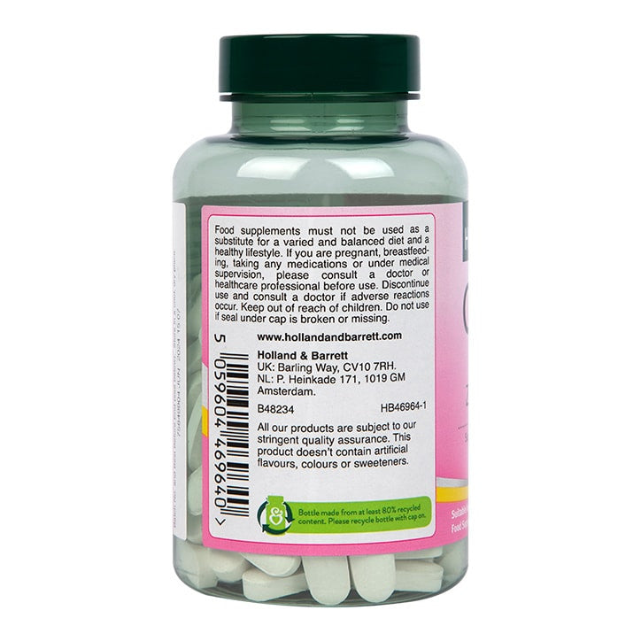 Kalcium, magnézium, cink & D-vitamin (kalcium, magnézium, cink) & D-vitamin) 120 tabletta HOLLAND & BARRETT