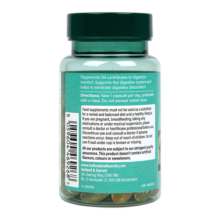 Borsmenta olaj 200 mg - 60 kapszula