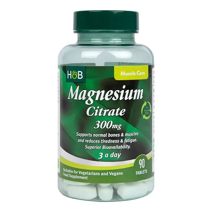 Magnézium-citrát 300 mg - 90 tabletta