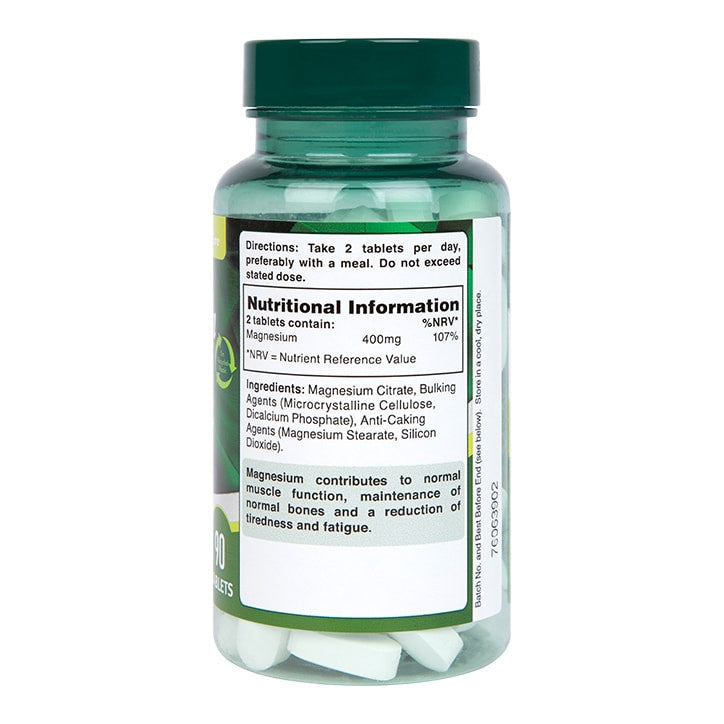 Nagy szilárdságú magnézium-citrát 400 mg - 90 tabletta