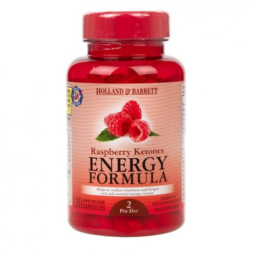 Málna ketonok energia formula (Energy Formula) 120 kapszula HOLLAND & BARRETT