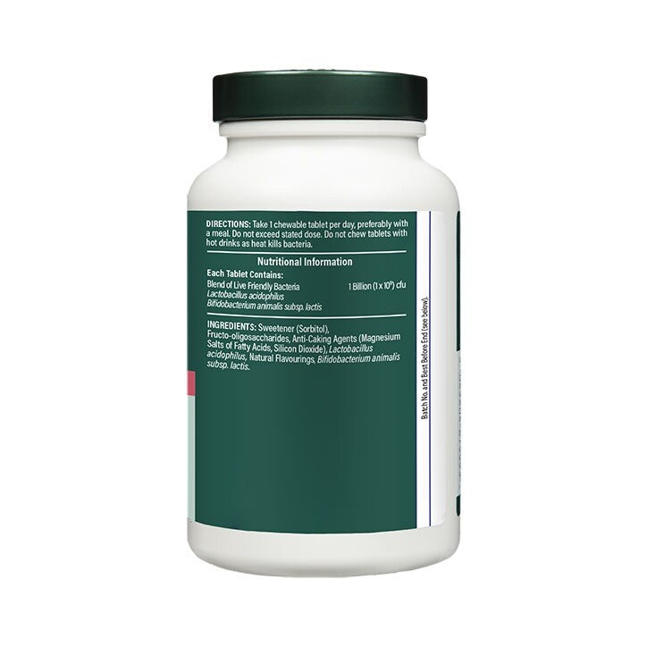 Probiotikum Acidophilusszal (rágható Acidophilus Eper 1 milliárd) 1 milliárd. 120 rágótabletta HOLLAND & BARRETT