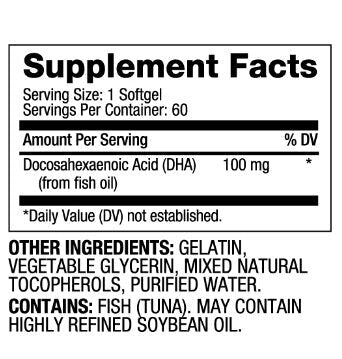 DHA 100 mg/60 lágyzselé
