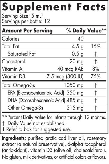 DHA csecsemő | 350 mg EPA/485 mg DHA - 60 ml