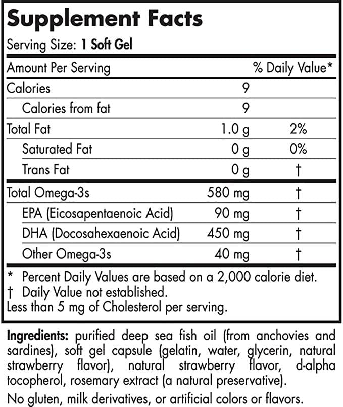 Napi DHA 580 mg - 30 lágyzselé
