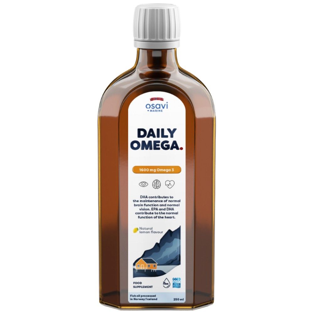 Napi Omega Liquid | Természetes citrom ízű - 250 ml
