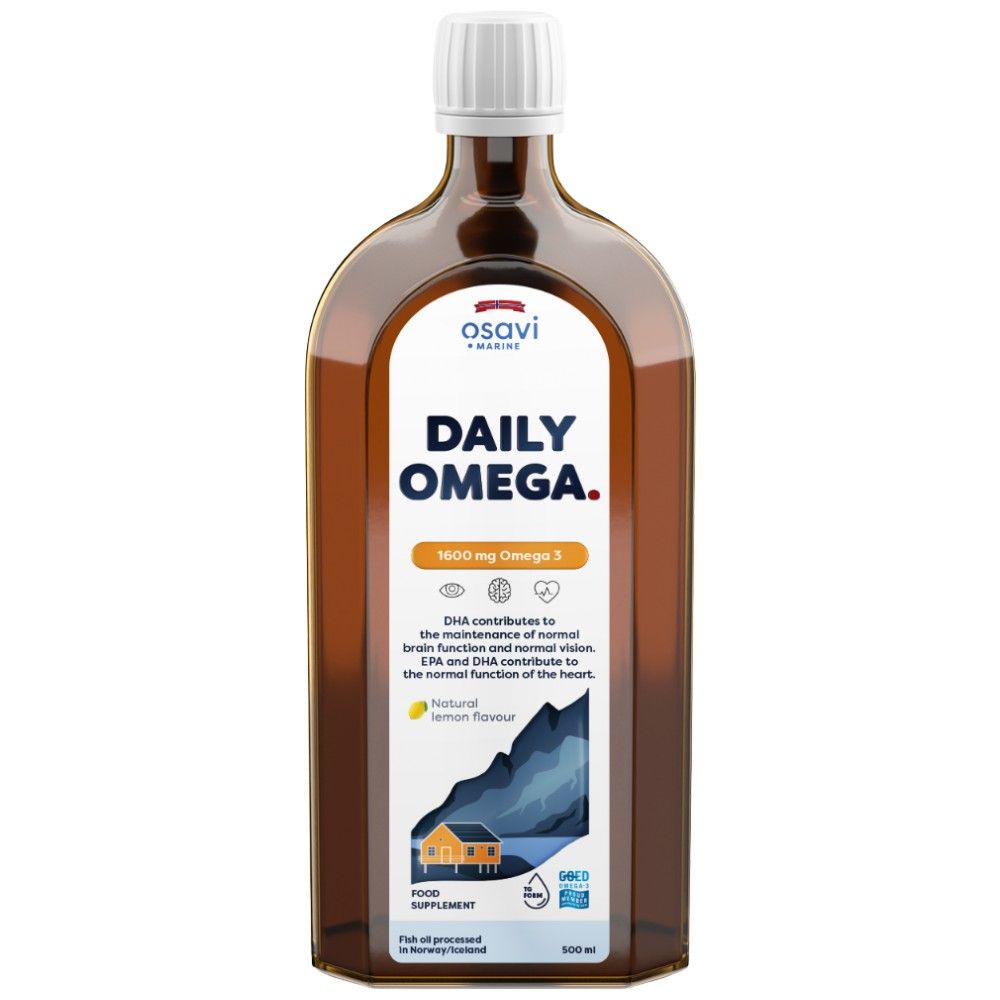 Napi Omega Liquid | Természetes citrom ízű - 500 ml