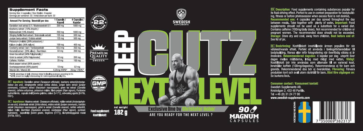 Deep Cutz/Next Level Diuretic 90 kapszula