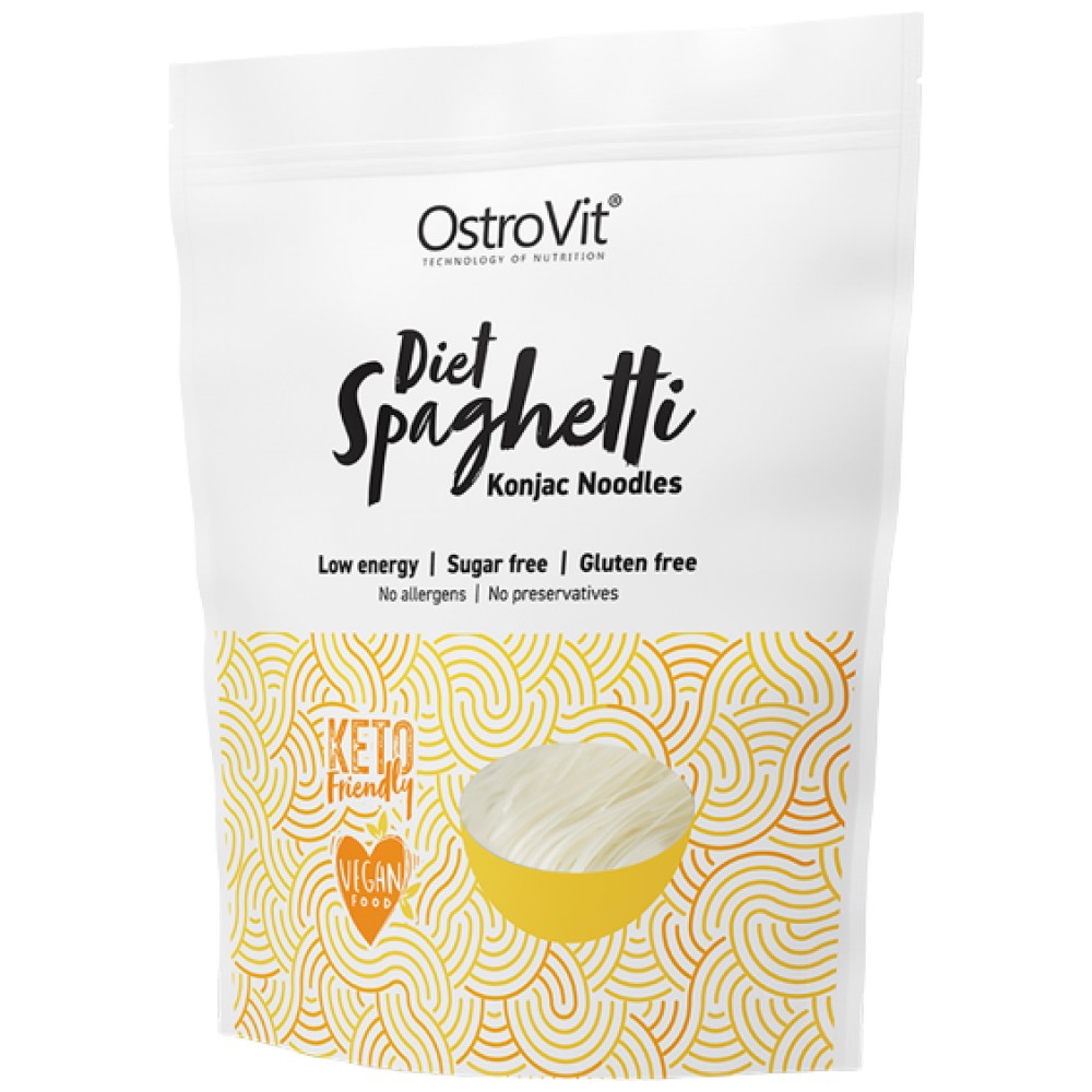 Diétás spagetti/Ketobarát alacsony kalóriatartalmú konjac tészta 400 gramm