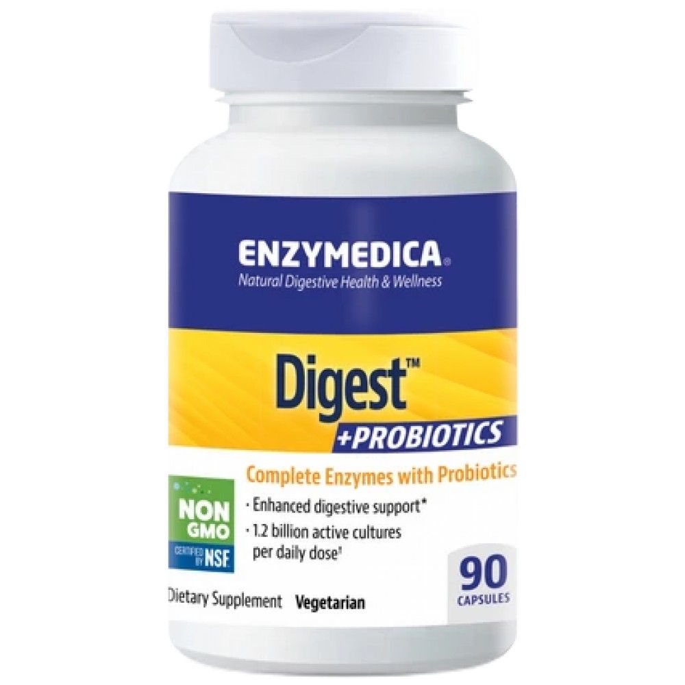 Digest + Probiotics - 90 capsules - Nutra Best Europe