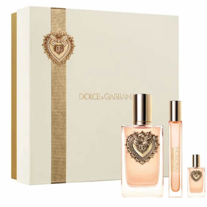 <tc>Dolce & Gabbana</tc> Devotion Eau De Parfum spray 100 ml készlet 3 részes