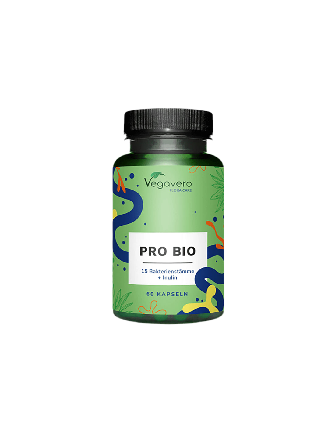 Probiotic + Inulin - 4 billion live probiotic cultures, 90 Vegavero capsules - Nutra Best Europe