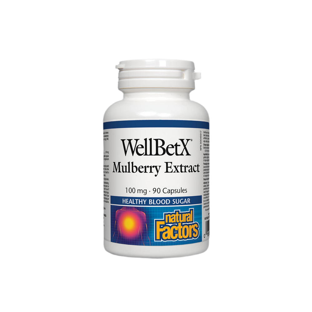 WellBetX Mulberry Extract 100 mg - 90 capsules - Nutra Best Europe