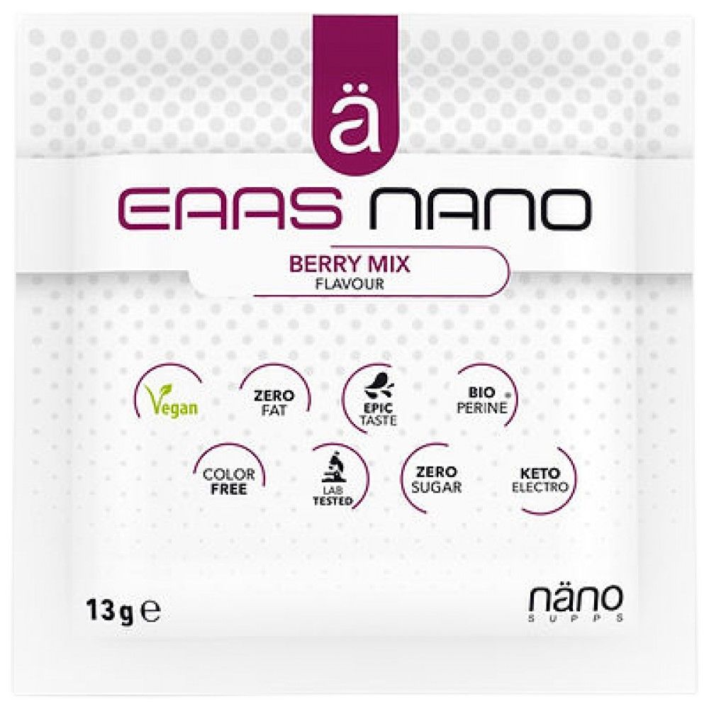 EAA Nano | elektrolitokkal & Bioperine - 13 gramm