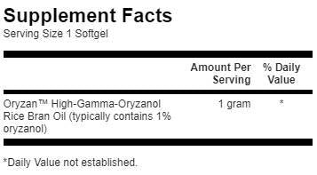 Rice Bran Oil 1000 mg / Gamma Oryzanol 90 Gel capsules - Nutra Best Europe