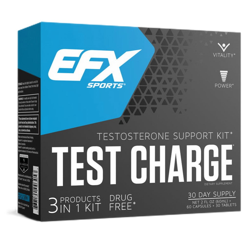 TEST Charge /3 in 1 Kit/ - 3 x 30 - Nutra Best Europe