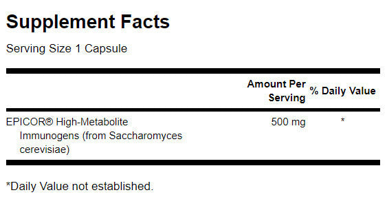 EPICOR High-Metabolite Immunogens 500 mg - 30 kapszula