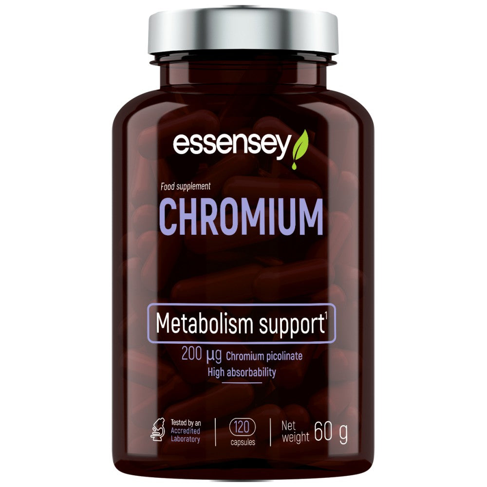 Chromium 200 mcg - 120 capsules - Nutra Best Europe