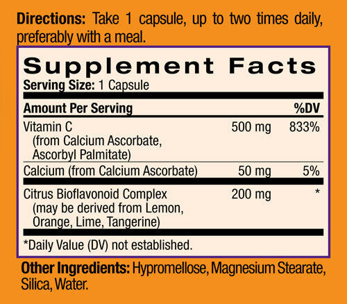 Easy-C 500mg+Citrus bioflavonoidok 120 kapsz