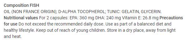 Omega 3 Fish Oil - 120 Gel capsules - Nutra Best Europe