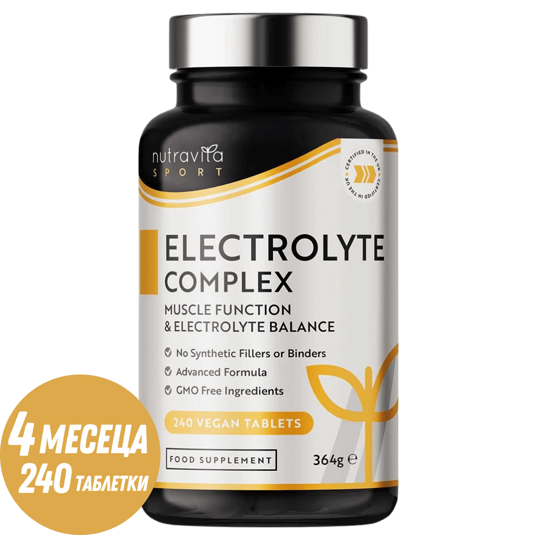 Electrolyte Complex 240 Vegán tabletta