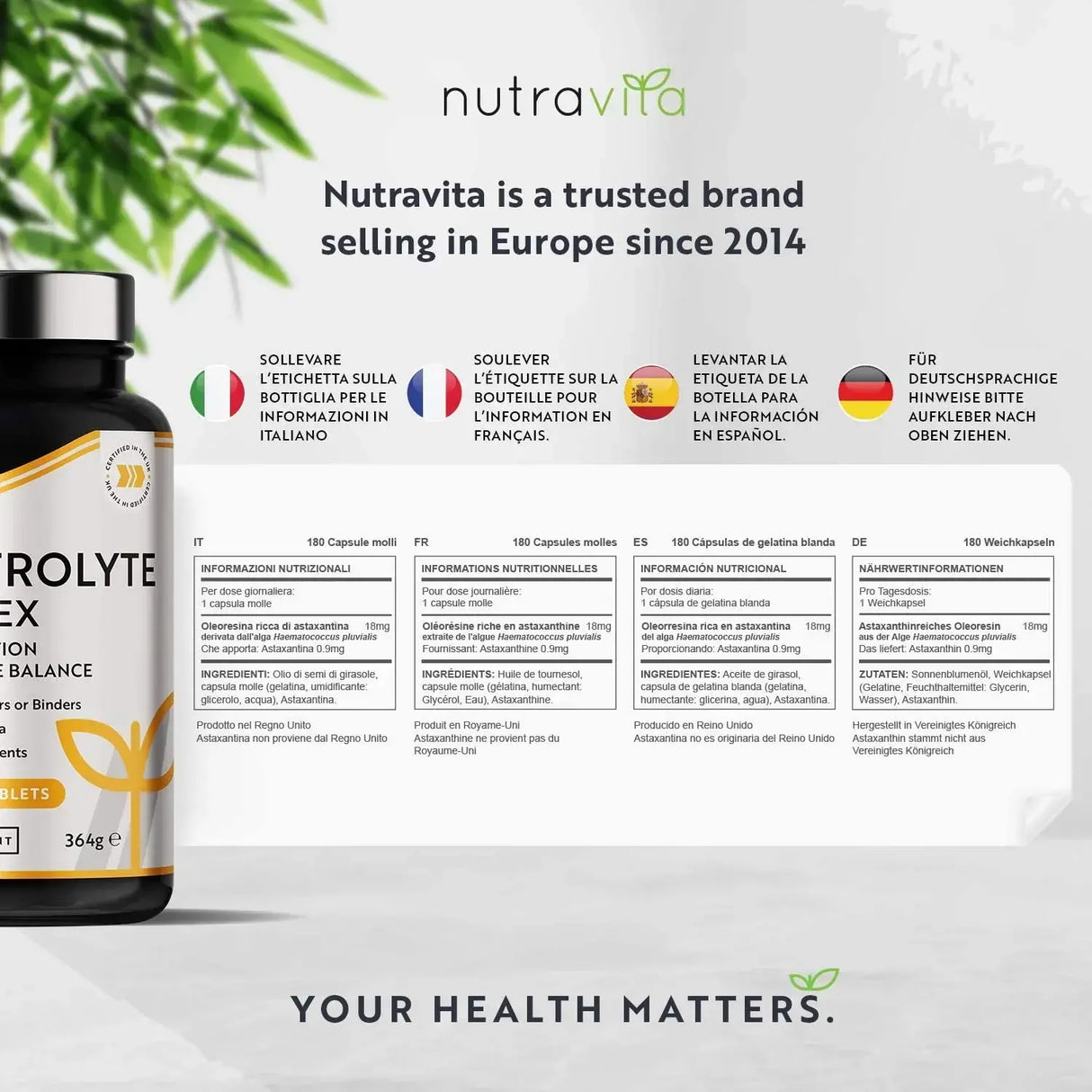Electrolyte Complex 240 Vegán tabletta