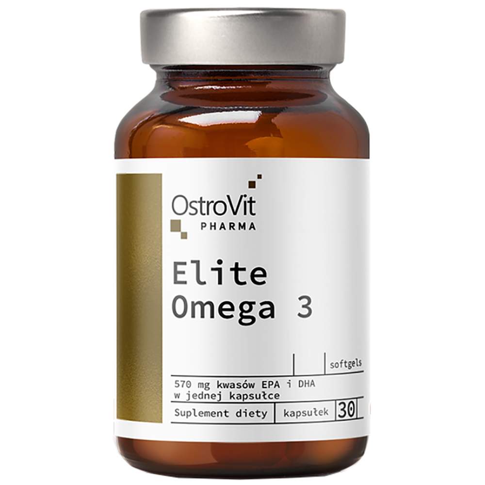 Elite Omega 3 1000 mg + E-vitamin 30 gél kapszula