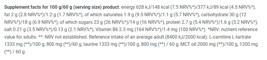 Energy Gel/60 g