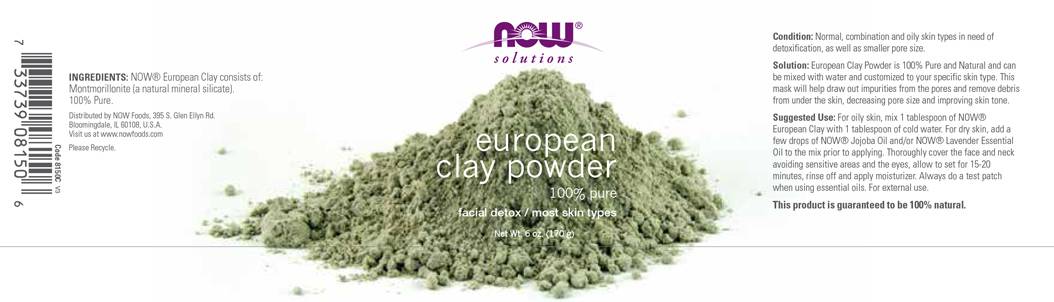 Európai agyagpor - 170 gramm