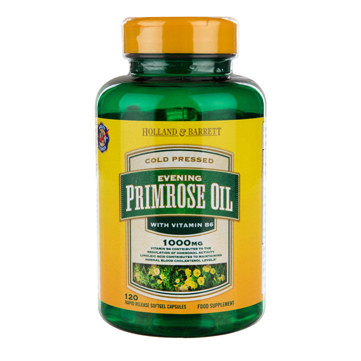 Ligetszépeolaj 1000 mg 120 kapszula HOLLAND & BARRETT