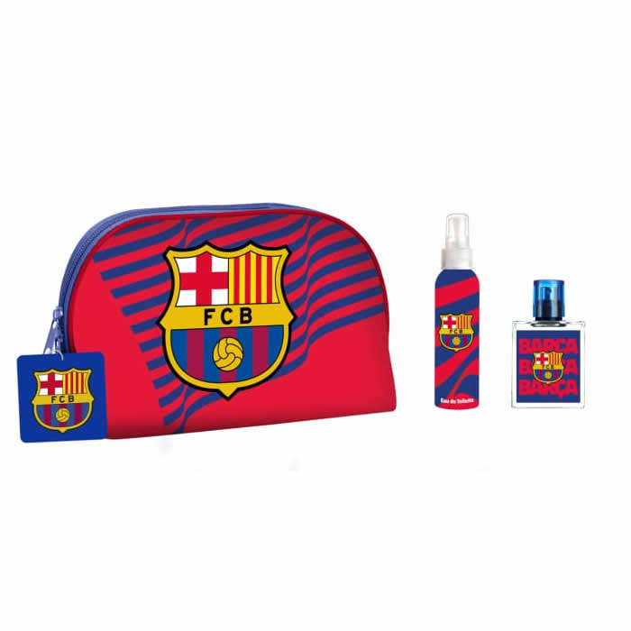 FC Barcelona Eau De Toilette spray 50 ml készlet 3 részes