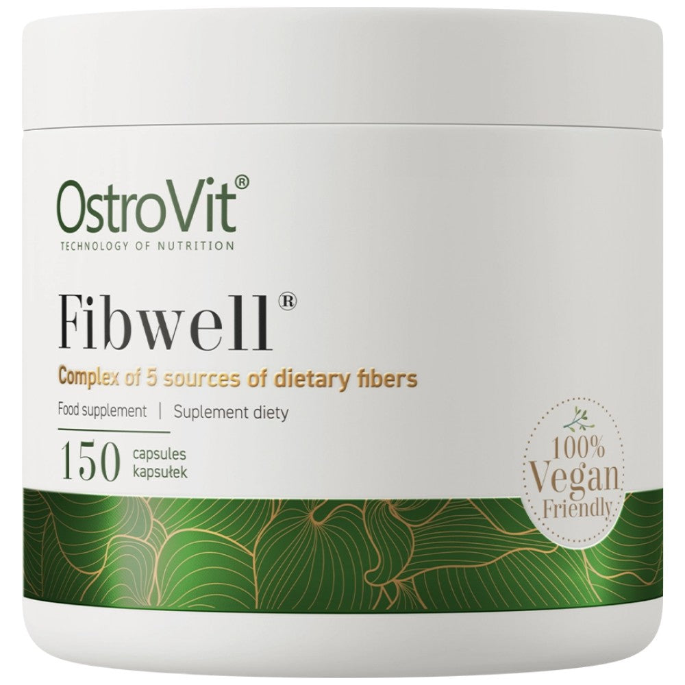 Fibwell® sapkák | 5 forrásból álló élelmi rost komplex 150 kapszula