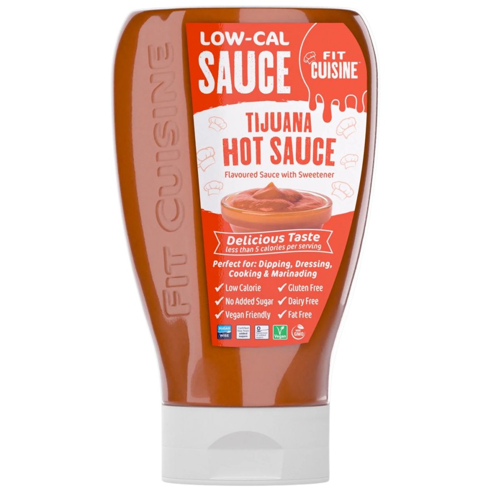Fit Cuisine alacsony kalóriatartalmú szósz | Tijuana Hot - 425 ml