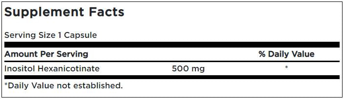 Flush Free Niacin 500 mg - 240 kapszula