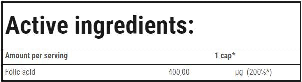 Folsav 400 mcg - 90 kapszula