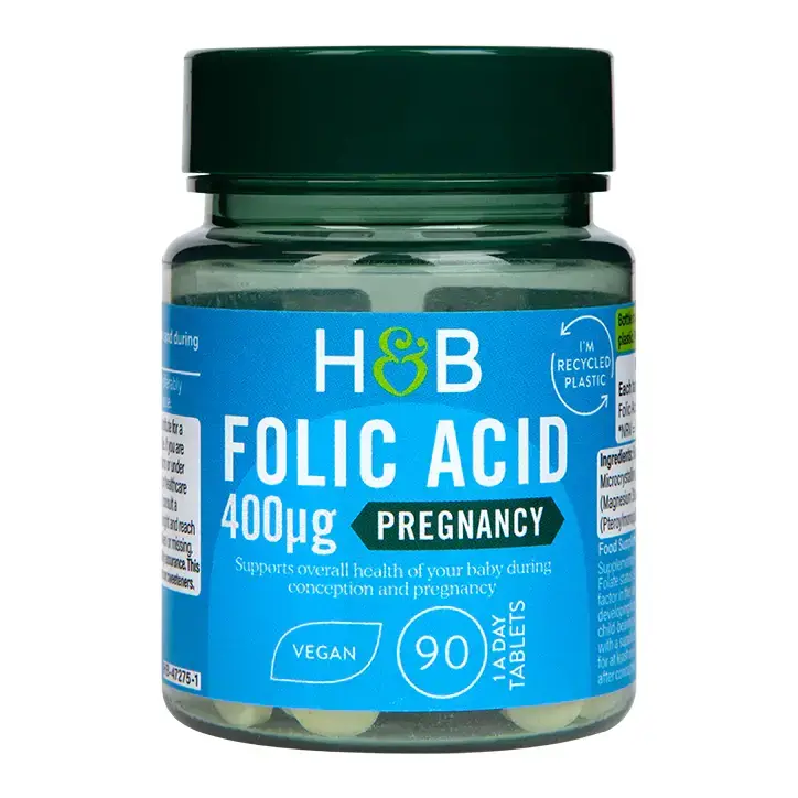 Folsav (Folsav) 400mcg 90 tabletta HOLLAND & BARRETT