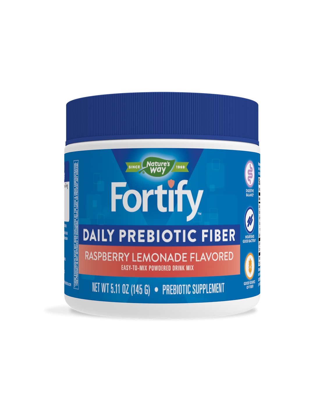 Fortify™ Daily prebiotikus rost – Prebiotikus rostok erősítése – 145 g Nature's Way